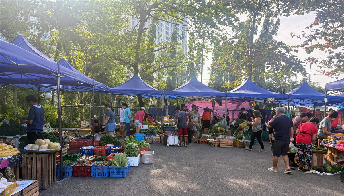 Saturday Morning at the Farmers Market